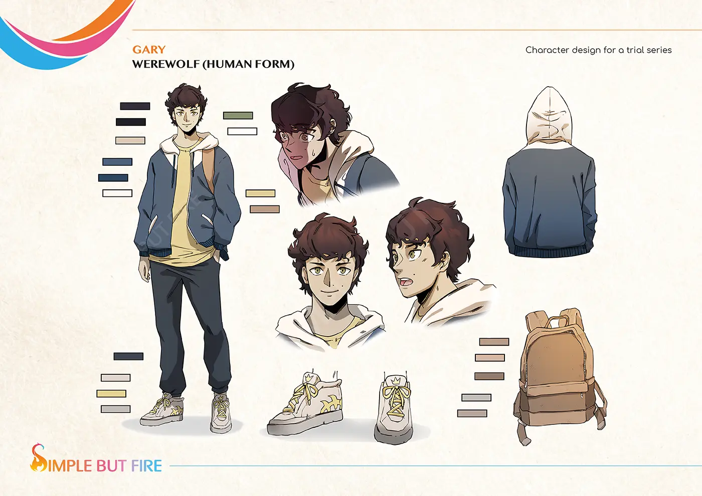 Simple but Fire character design werewolf Simple but Fire character design werewolf